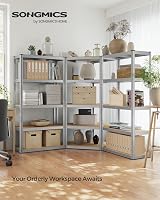 SONGMICS Corner Shelf 5-Tier Heavy Duty Garage Shelving Unit 2625 kg view 4