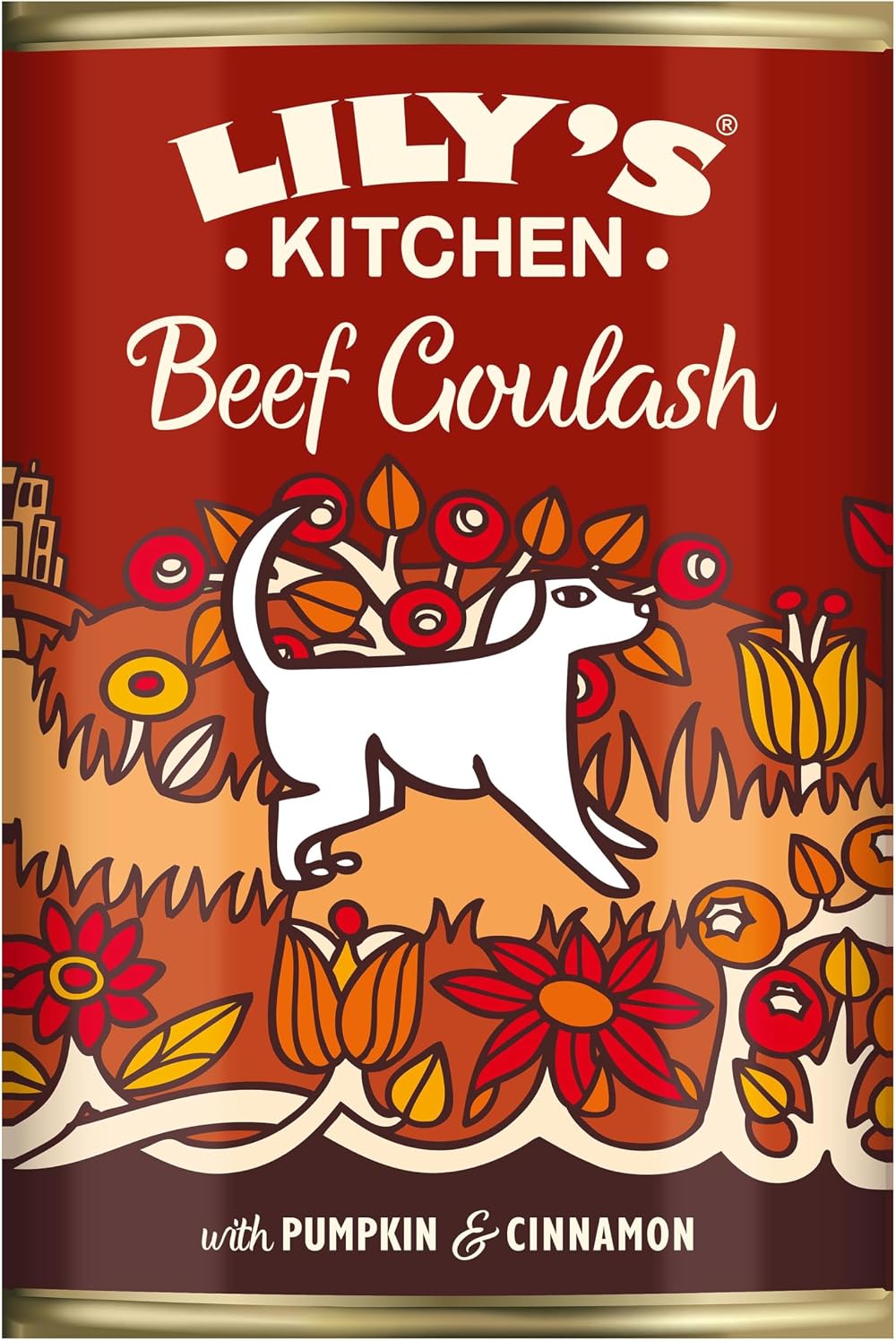 Lily's Kitchen Natural Adult Dog Wet Food Beef Goulash 6 x 400g