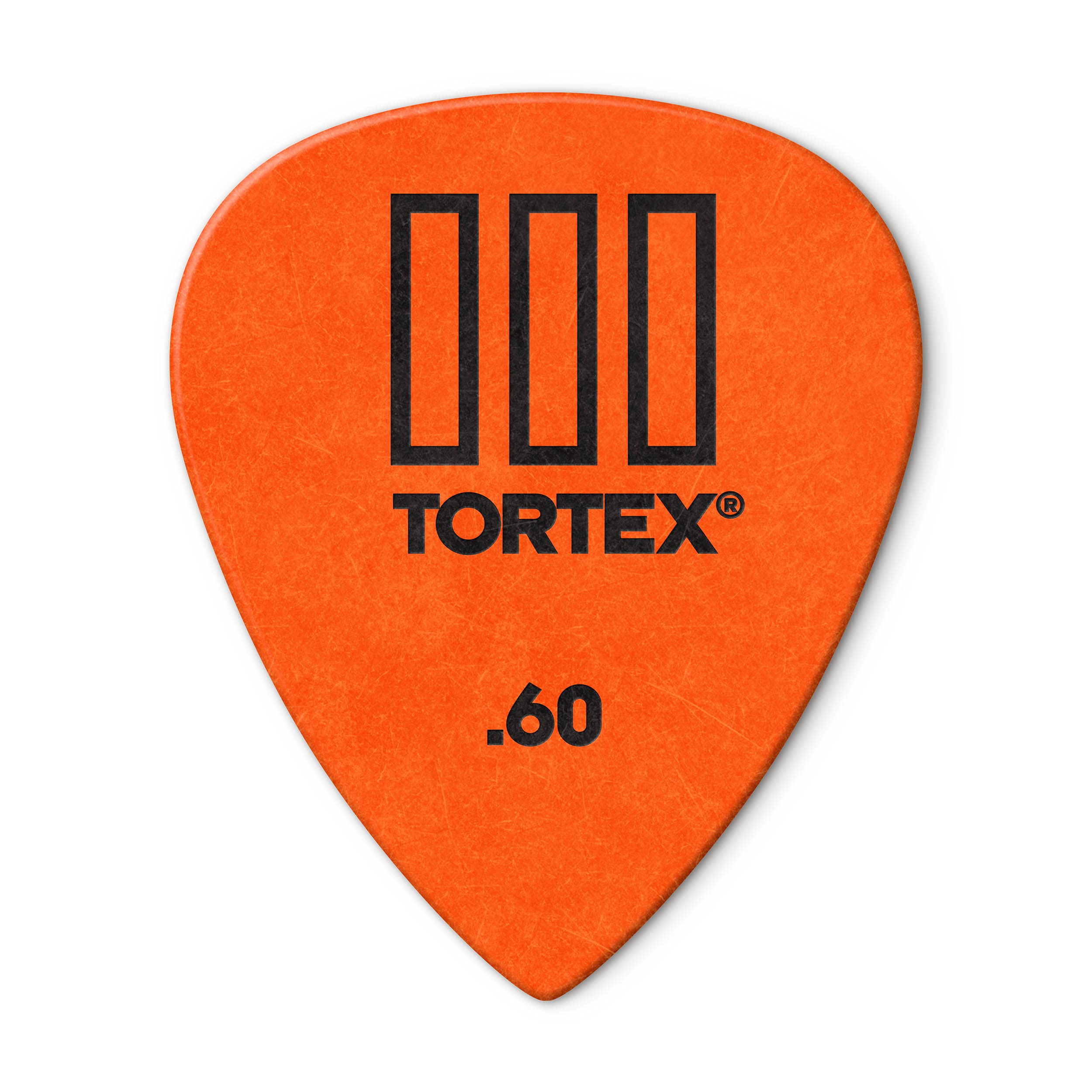 Dunlop 462R.60 Tortex® TIII, Orange, .60mm, 72/Bag