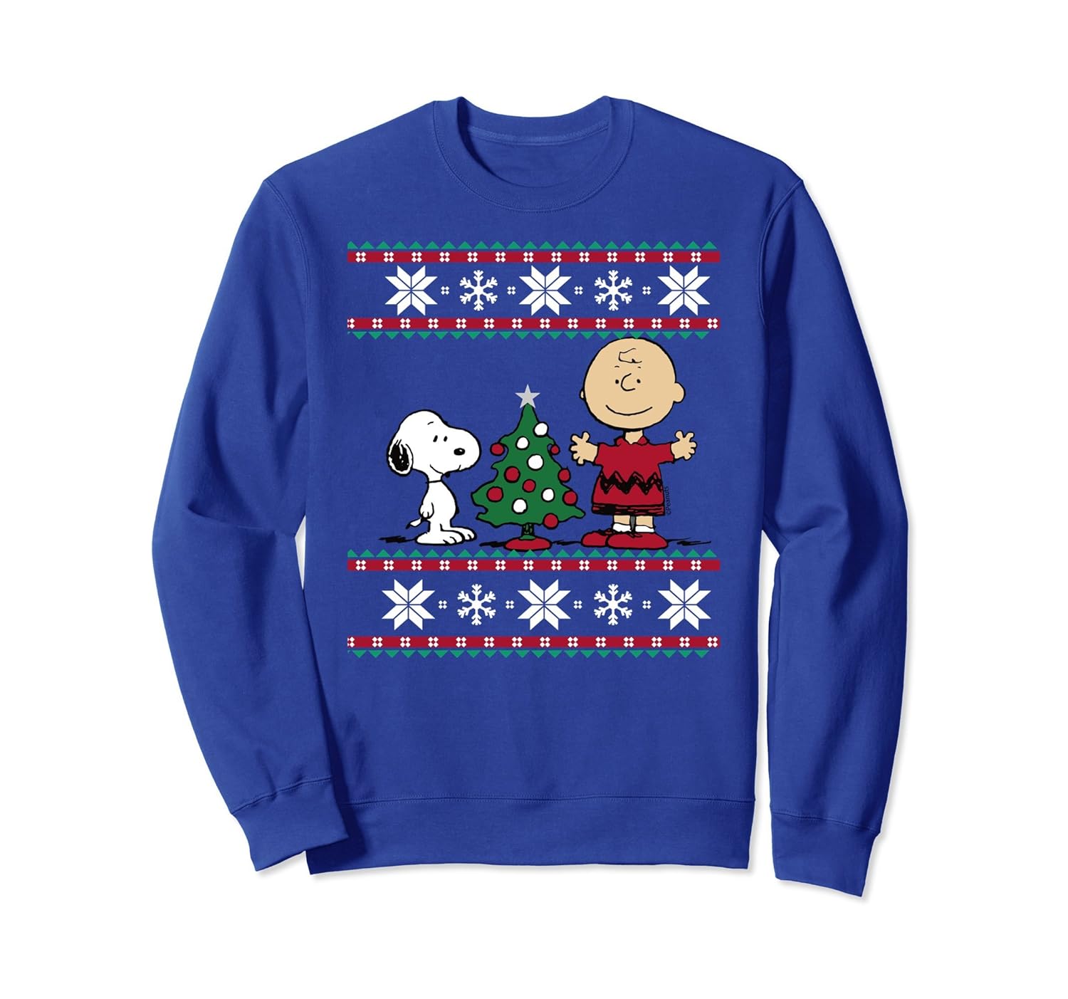 Peanuts Snoopy and Charlie Christmas Sweatshirt-anz