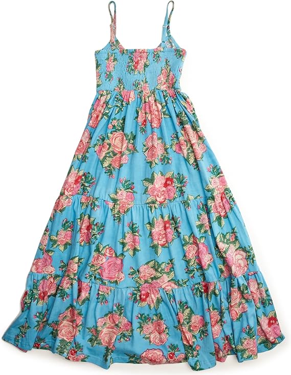 Yumi Girls Rosa Girl's MaxiDress Blue 78 Years Amazon.co.uk Clothing