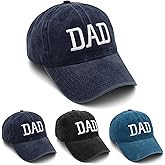Dad Hats for Men- Fathers Day Birthday Gifts for Dad Husband Papa Him from Daughter Son Wife- Only Dad Baseball Cap