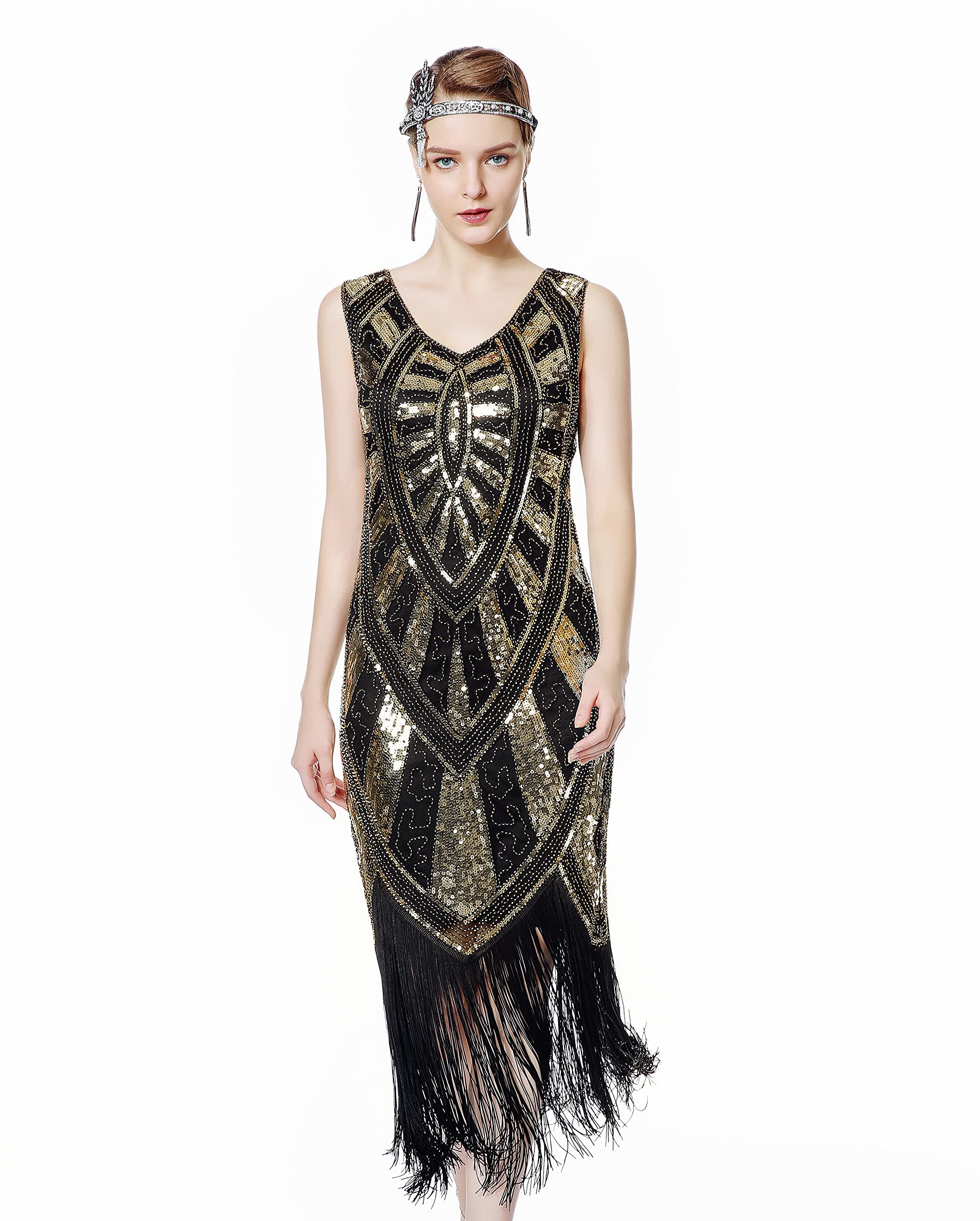 flapper midi dress