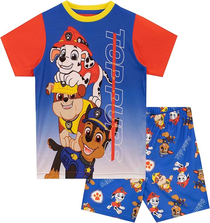 PAW PATROL Jungen Schlafanzug: Amazon.de: Bekleidung