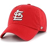 47 MLB Team Color Primary Logo Franchise Fitted Baseball Hat Cap, Unisex Adult