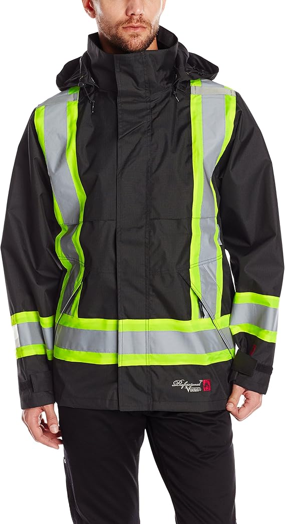 Viking Professional Journeyman 300D FR Waterproof Safety Rain Jacket