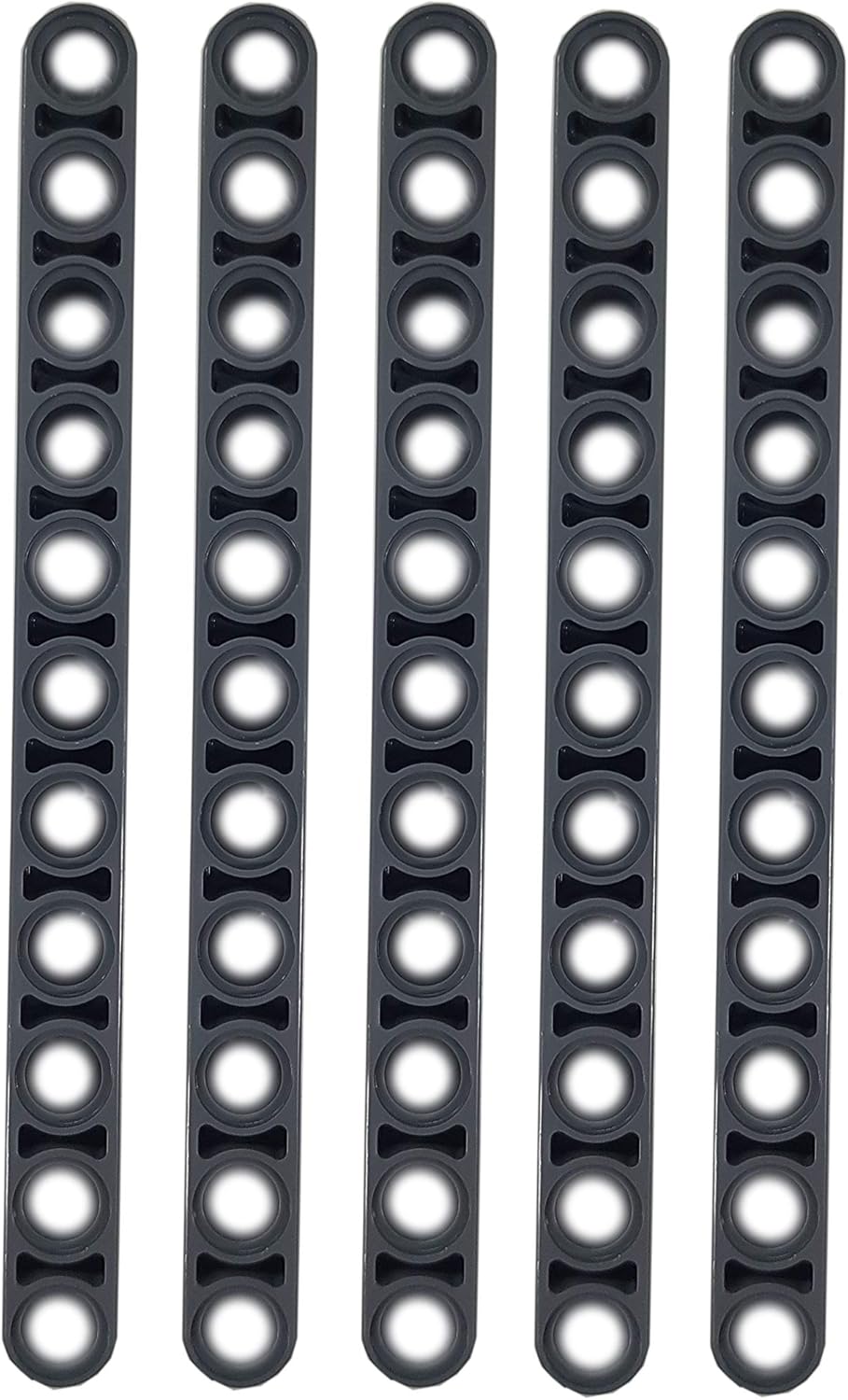LEGO Technic - 5 Lift Arm with 11 Feet New Dark Grey