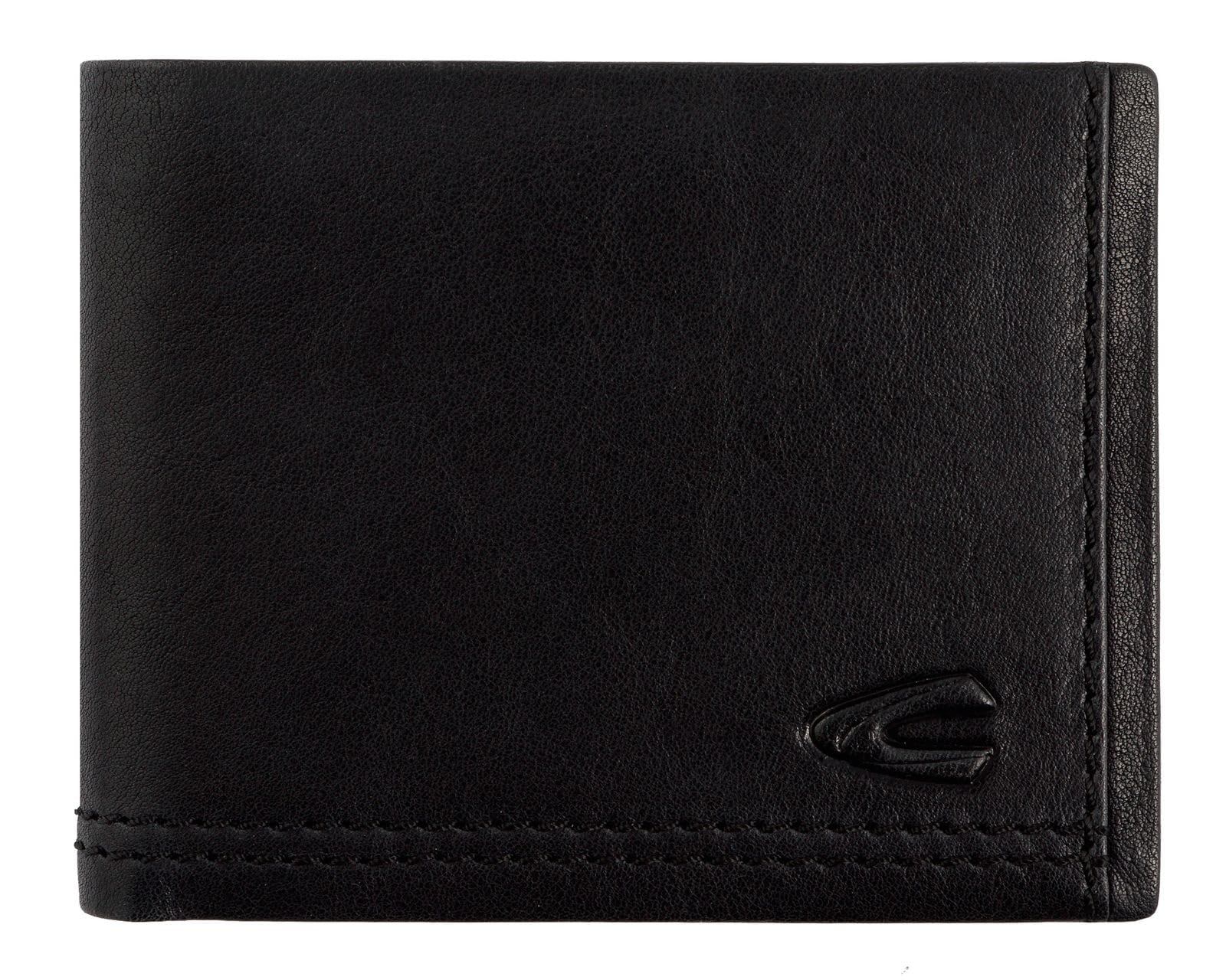 camel active Osaka Coin Pouch, 11 cm, Black (Schwarz)