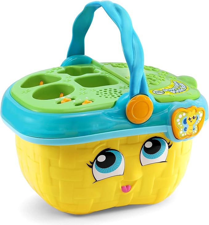 leapfrog shapes and sharing picnic basket yellow