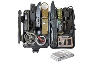 SYMERDR Outdoor Camping Survival Gear and Equipment, Survival Kits Fishing Hunting, Birthday Gifts for Men Dad Him Husband Boyfriend Teen Boy Camping Hiking