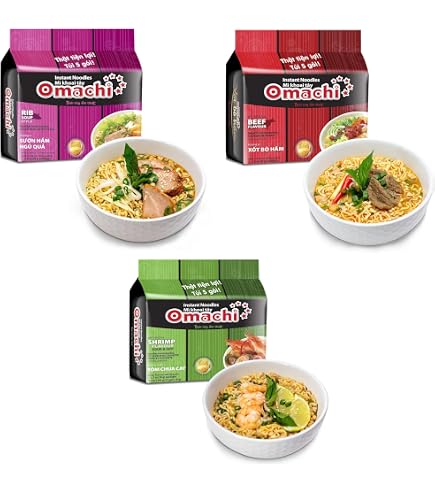 Amazon.com: OMACHI Golden Potato Noodles - Beef Stew Flavor - Made