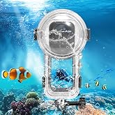 YicDofu 60M/196FT Invisible Diving Case for Insta360 X5 | Underwater Housing, Waterproof Case for Insta 360 x5, Action Camera X5 Protective Cover, for Diving Surfing Swimming Skiing