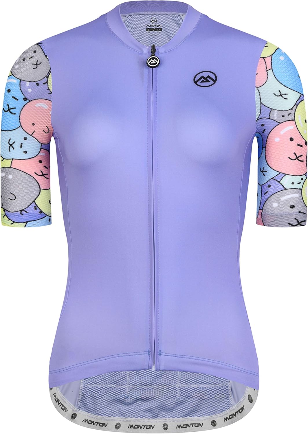purple cycling jersey