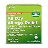 Amazon Basic Care All Day Allergy, Cetirizine