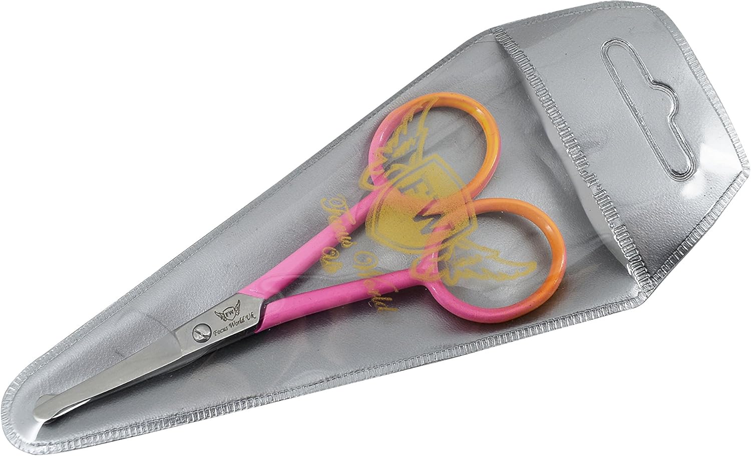 FOCUSWORLD Professional Pet Dog Grooming Scissors Straight Shears Tool Durable 4", Pink, 4.0 inch - Image 5