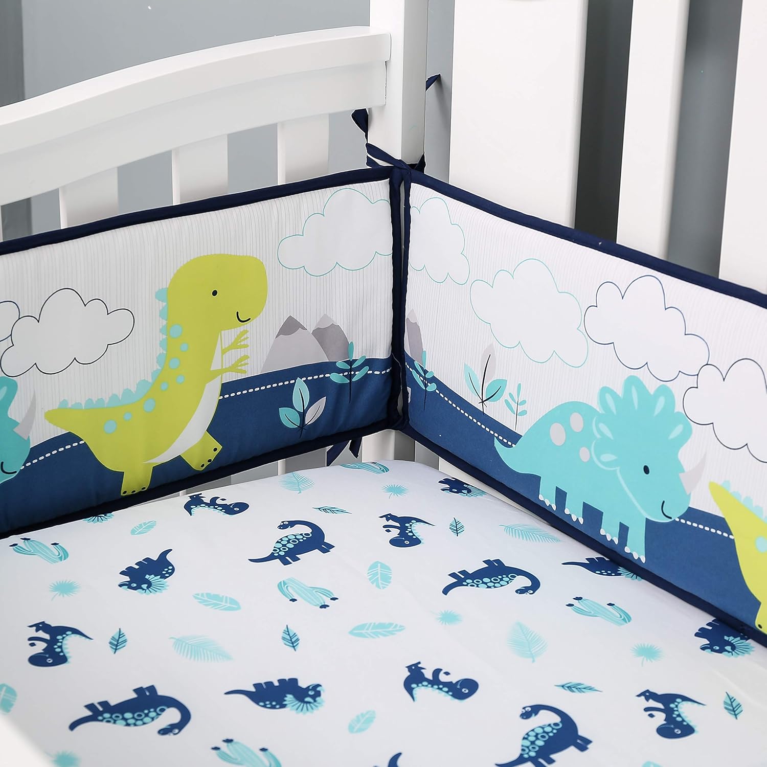 dinosaur cot bed fitted sheet