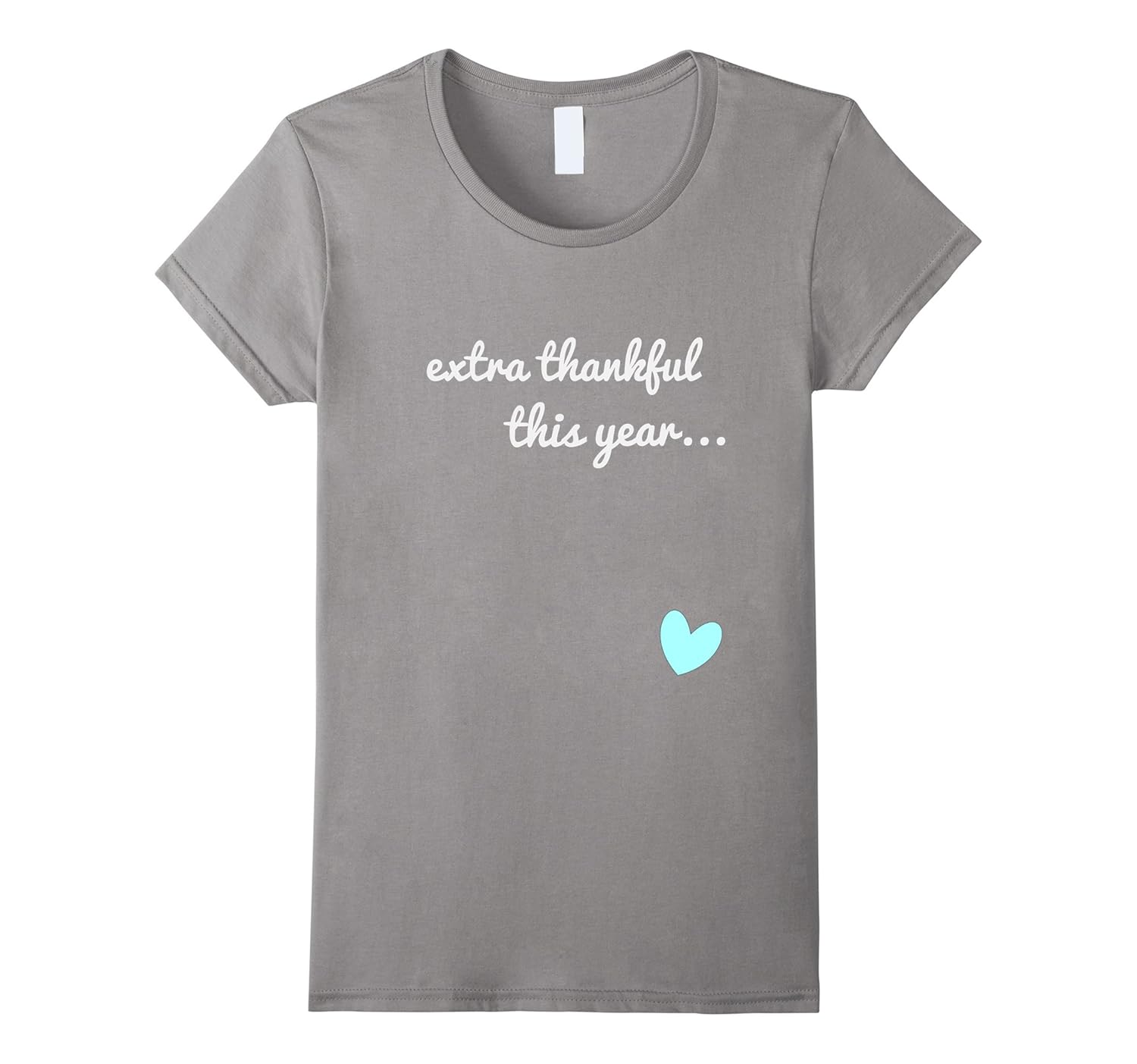 Women's Extra Thankful Turkey The Oven Pregnancy Announcement Shirt-ANZ