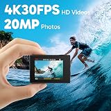 AKASO EK7000 4K30FPS Action Camera 20MP Underwater 170° Wide Kit view 2