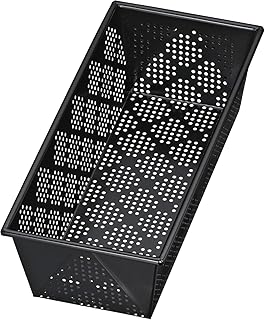 Kaiser Inspiration Brotbackform perforiert 25 x 11 cm für 750g-Brote antihaftbeschichtet sauerteigbeständig