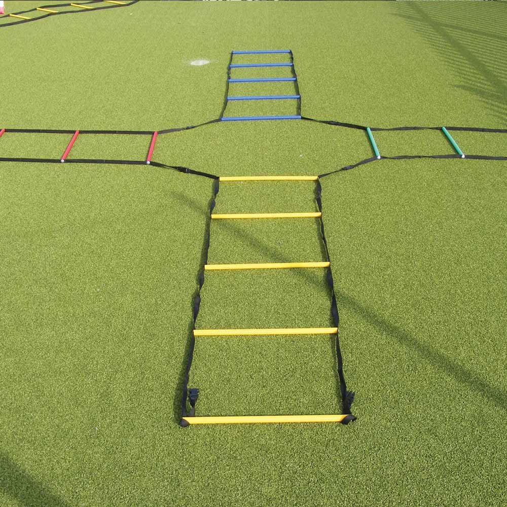 6 way and 4 way agility ladders Multi coloured cross ladders Amazon