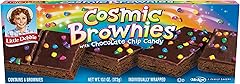 Little Debbie COSMIC Brownies, 6 Individually Wrapped Cookies, 13.1 oz Box, Pack of 0ne (1)