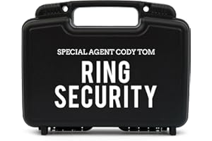 Weddingstar Personalized Ring Bearer Wedding Ring Security Briefcase - Custom Text