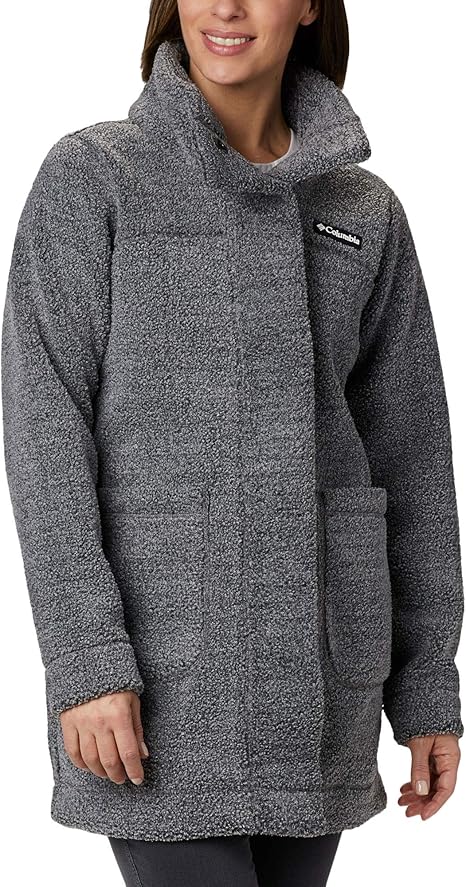 long columbia fleece jacket