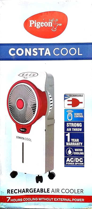 pigeon consta cool rechargeable air cooler