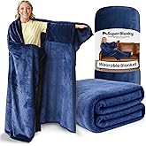 Super Blanky Wearable Blankets for Women, Adult Wearable Blanket Men, Valentine's Day Gifts for Her, Wife Birthday Gift Ideas