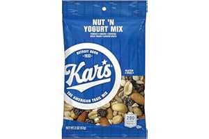 KAR'S Kar’s Nut 'N Yogurt Trail Mix, 2 oz Individual Snack Packs – Bulk Pack of 48, Gluten-Free Snacks