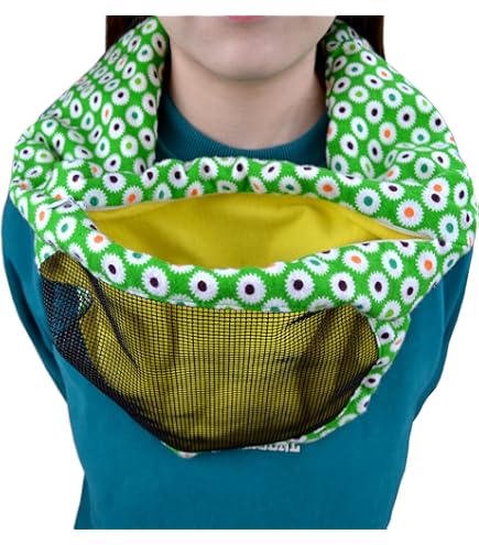 thumbnail image 2 of Sugar Glider Bra Pouch With Window Screen - Triangle Bonding Pouch For Small Pets 2 of 11