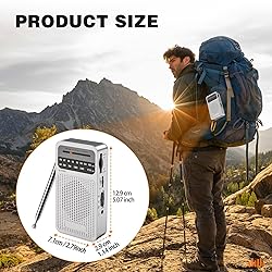 Portable Radio AM FM with Long Range