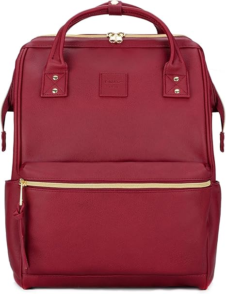 kah&kee leather backpack diaper bag