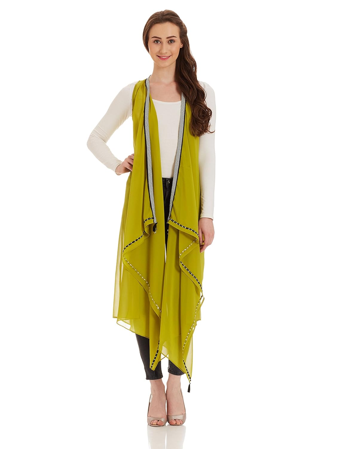 w for woman women's cape gilet