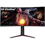 LG UltraGear QHD 34-Inch Curved Gaming Monitor 34GP63A-B, VA with HDR 10 Compatibility and AMD FreeSync Premium, 160Hz, Black