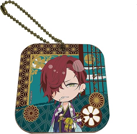 Amazon 茜さすセカイでキミと詠う 03 芹沢鴨 レザーミラーチャーム アニメ 萌えグッズ 通販