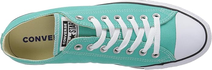 teal high top converse