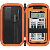 Case for Calculated Industries 4065/4080 Calculator, Case Only | Carrying Case, Water-resistant &amp; Shock-resistant, Mesh Pocket Stores Common Stationery