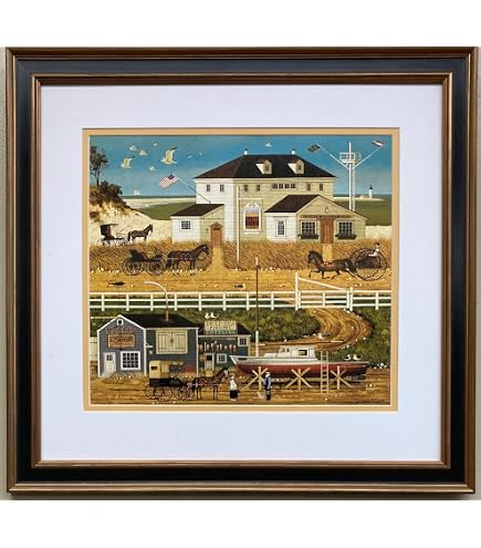 Amazon.com: Charles Wysocki Lost in the Woodies Newly FRAMED Art