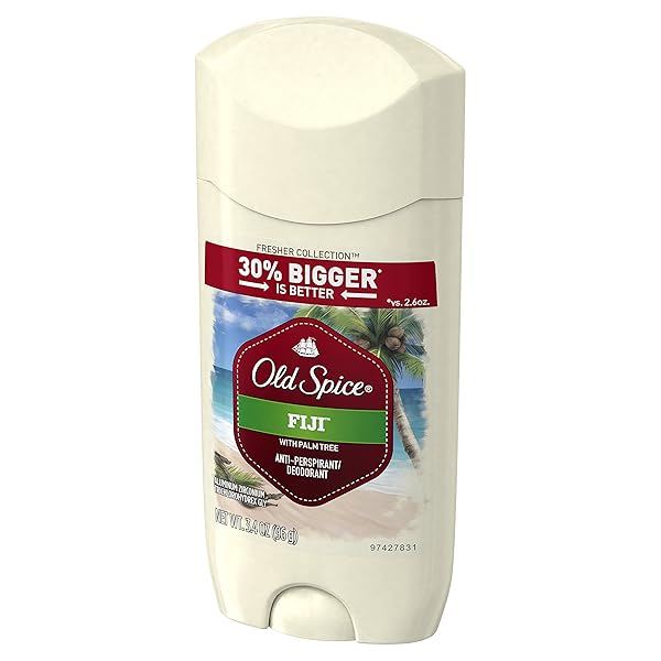 OLD SPICE FRESHER COLLECTION MEN’S ANTI-PERSPIRANT AND DEODORANT, FIJI SCENT – 3.4 OZ