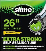 Slime 30060 Bike Inner Tube with Slime Sealant Presta 26 x 1.75-2.3