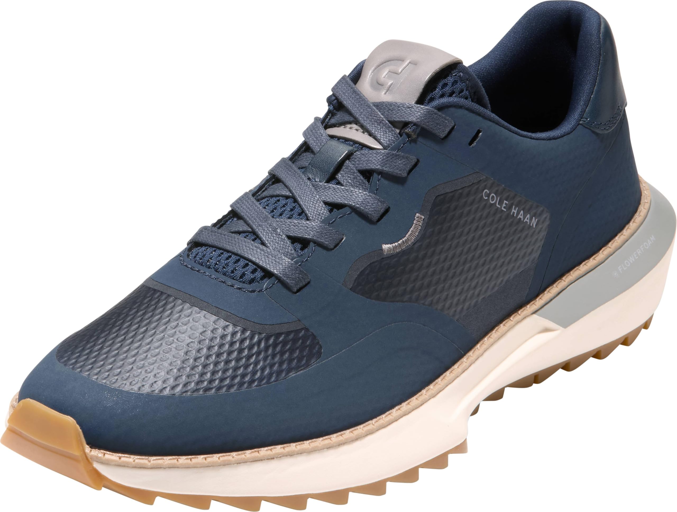 Cole Haan Men’s Grandpro Ashland 2 Golf, Navy Blazer/Titanium/Ivory, 8-M US