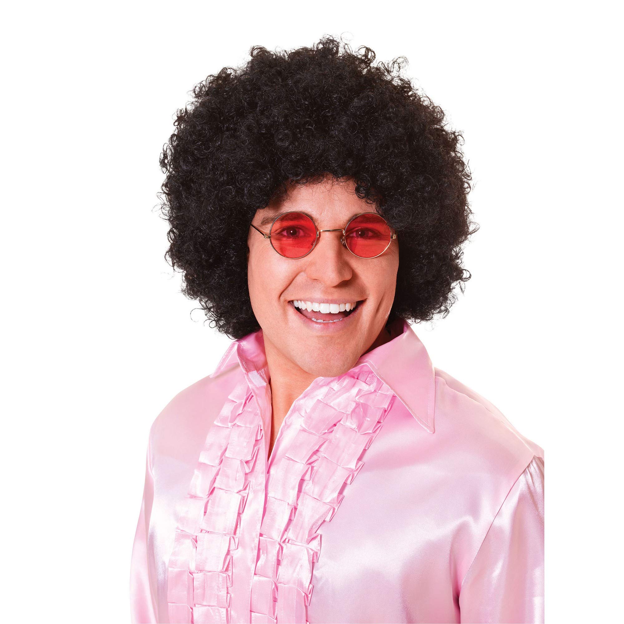 Bristol Novelty BW281 Afro Wig Black Jumbo Budget, One Size Halloween