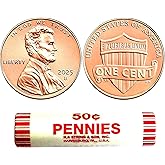 2025 Penny Cent Roll -Denver Mint Uncirculated