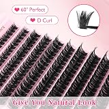 Sixstarhair Sixstarhair Individual Lashes 80D DIY Volume Cluster 8-16mm view 8