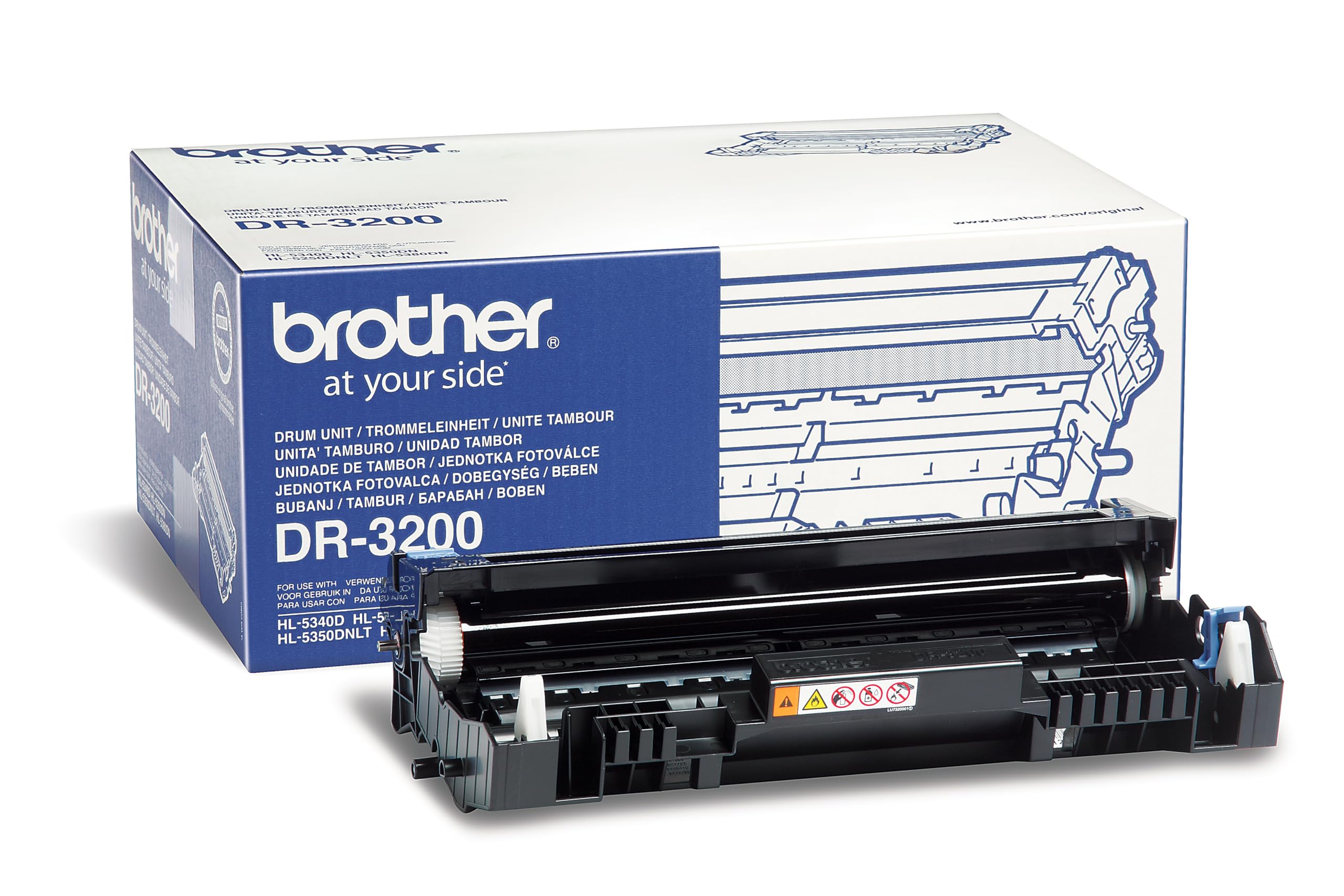 Brother DR-3200 Drum Unit, Brother Genuine Supplies, Black, One Size
