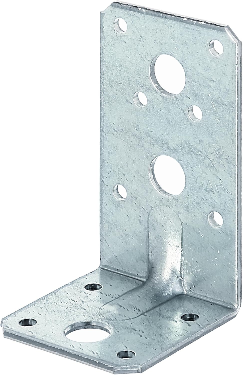 Heavy Load Angle Connector with Corrugation 90 x 50 x 50 mm / 50 STK. Oberflaeche: sendzimirverzinkt