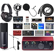 その他 Focusrite Scarlett 2i2 solo Studio focusrite-scarlett-2i2-studio-