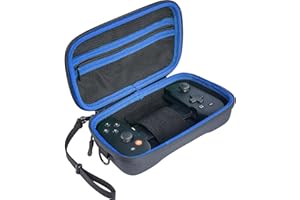 TUSIIPAW Case for Backbone, Hard Case Compatible with Backbone One Controller（Black & Blue）