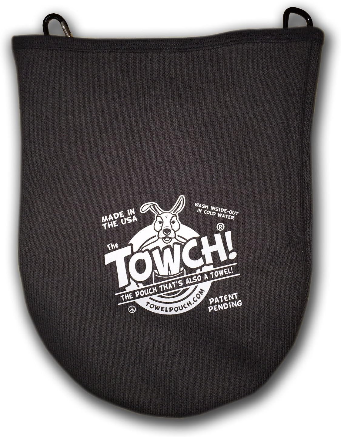Towch Disc Golf Towel Pouch - 3 to 5 Disc Bag - Choice of 11 Colors